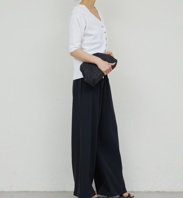  「【即戦力パンツ】【3サイズ展開】ワイドイージーパンツ」|チノ|