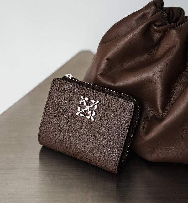  「モノグラムプレートハーフウォレット」|財布|