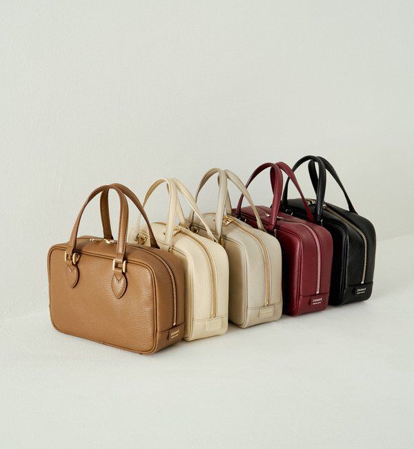  「レザー2WAYミニボストンバッグ」|ボストンバッグ|