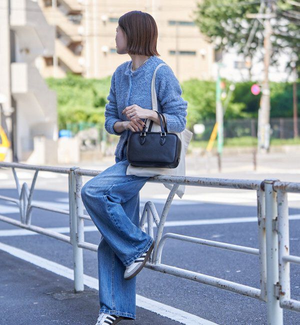  「レザー2WAYミニボストンバッグ」|ボストンバッグ|