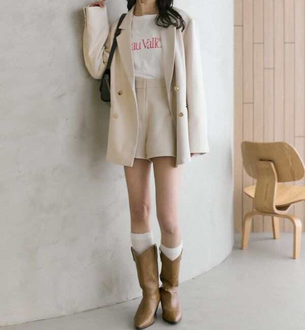  「金ボタンテーラードジャケット」|テーラードジャケット|