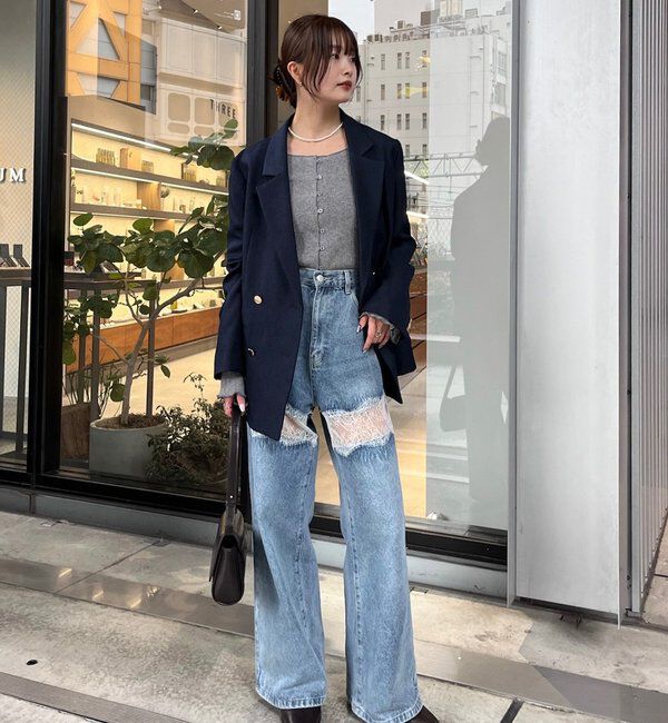  「金ボタンテーラードジャケット」|テーラードジャケット|