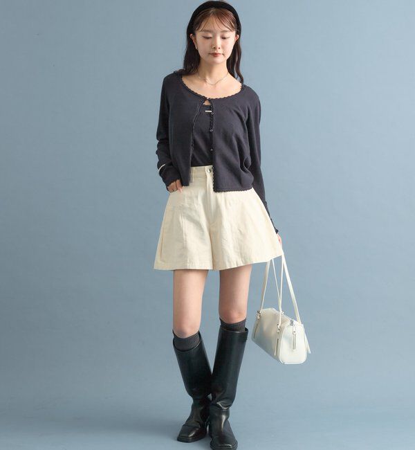  「針抜きニットカーデSET」|カーディガン|