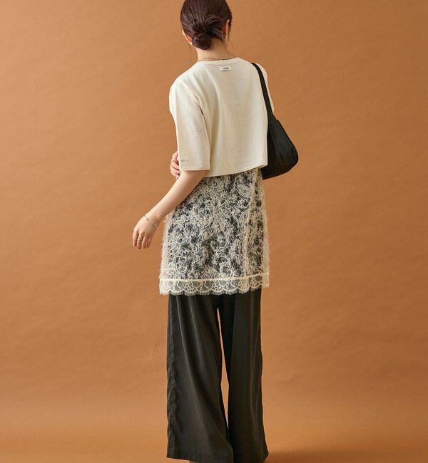  「シャギーレース タンクチュニック」|シャツ・ブラウス|