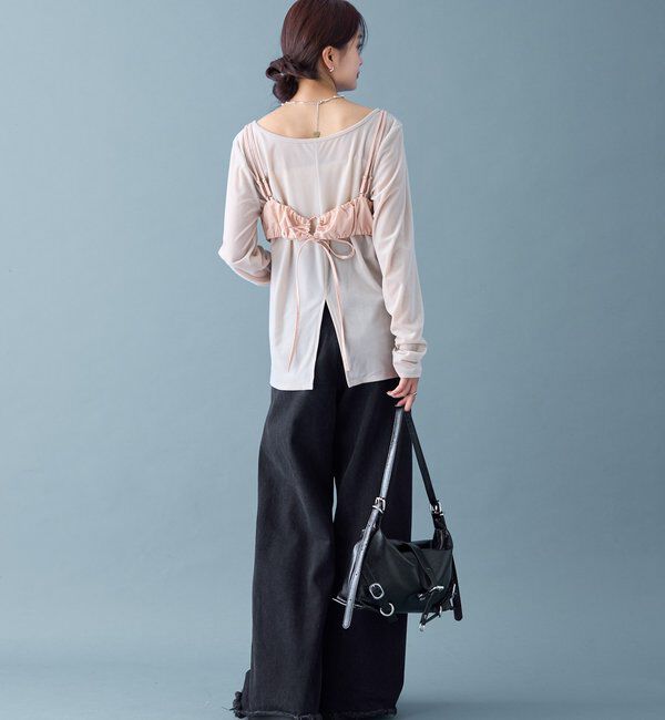  「ギャザービスチェ SETトップス」|Tシャツ・カットソー|