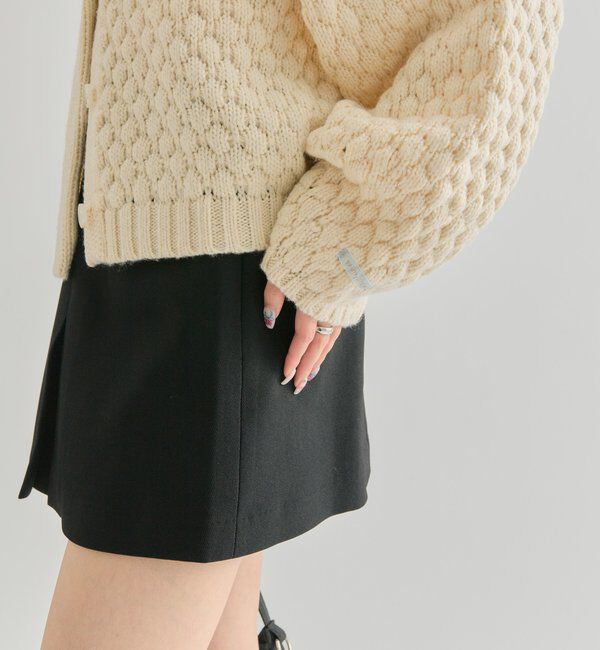  「ポコポコニットカーディガン」|カーディガン|