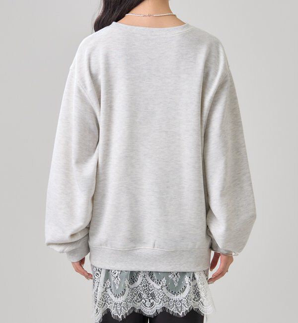  「miniロゴスウェット」|Tシャツ・カットソー|