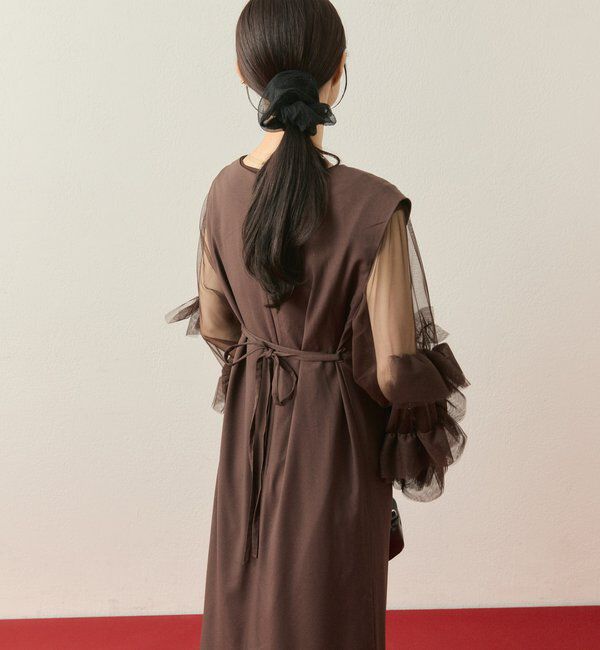  「【@____ri__125企画】ティアードフリルドレスSET」|ワンピース|