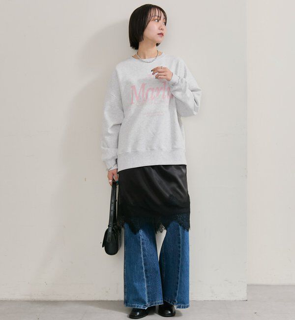  「裾レースマルチスカート」|スカート|