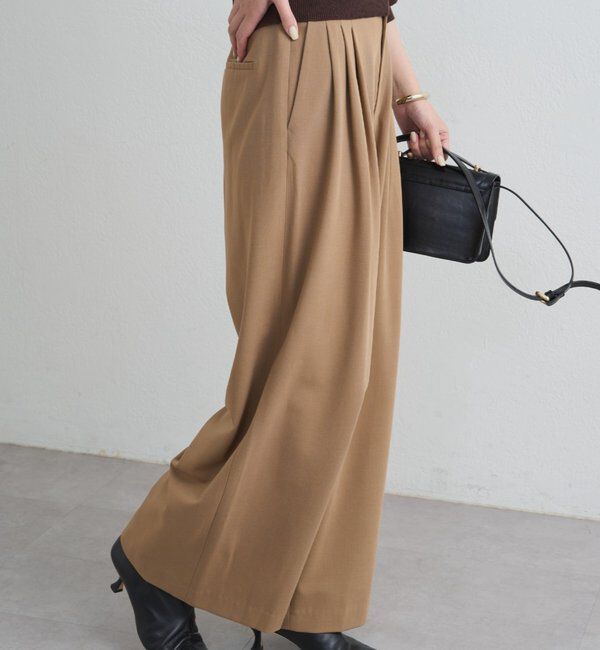  「3タックワイドパンツ」|チノ|