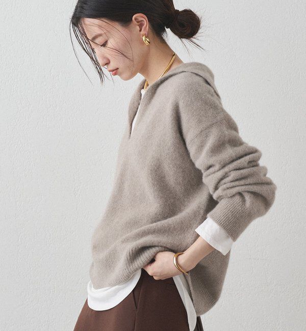  「FURウールスキッパーニット」|ニット・セーター|