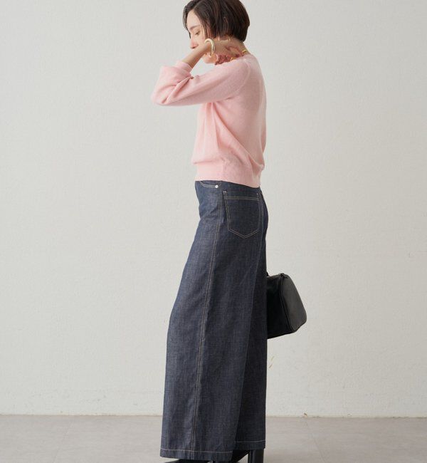  「ウールカシミヤクルーニット」|ニット・セーター|