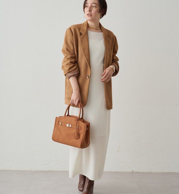  「フェイクスウェードジャケット」|ベスト・ジレ|