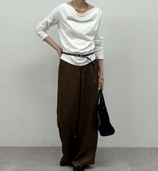  「ドレープロンT」|Tシャツ・カットソー|