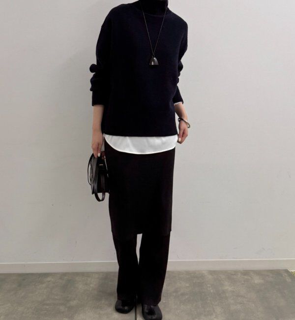  「ウール100タートルニット」|ニット・セーター|