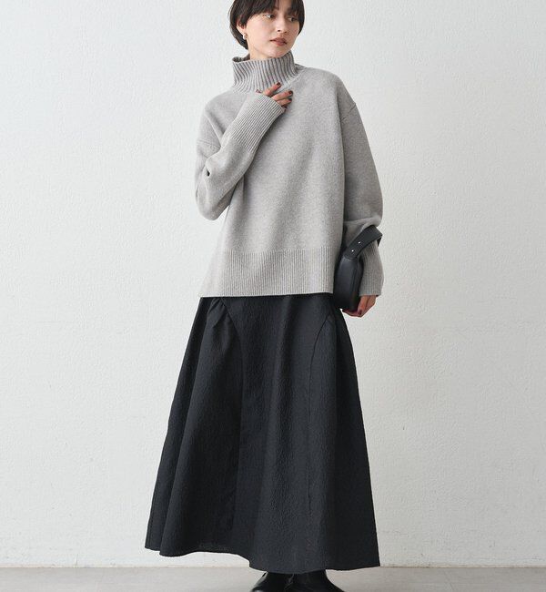  「ウール100タートルニット」|ニット・セーター|
