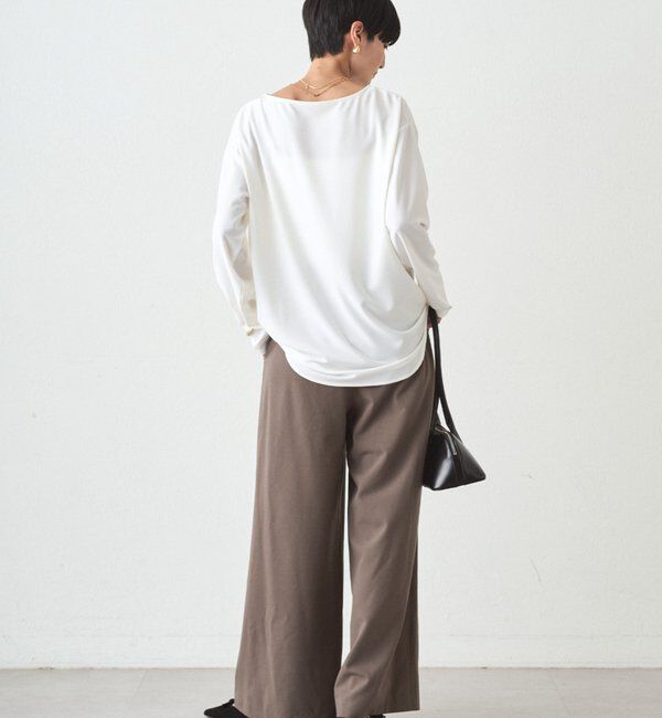  「TR3タックワイドパンツ」|チノ|