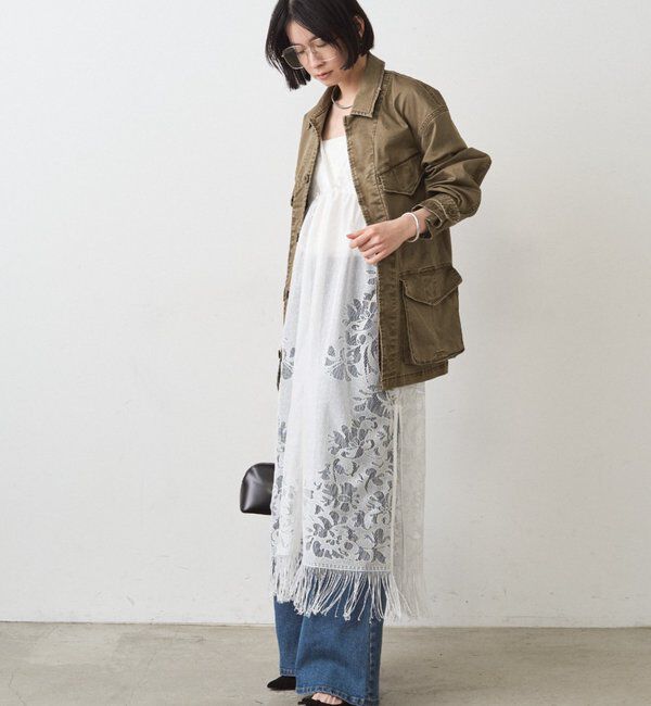  「レースキャミワンピース」|ワンピース|