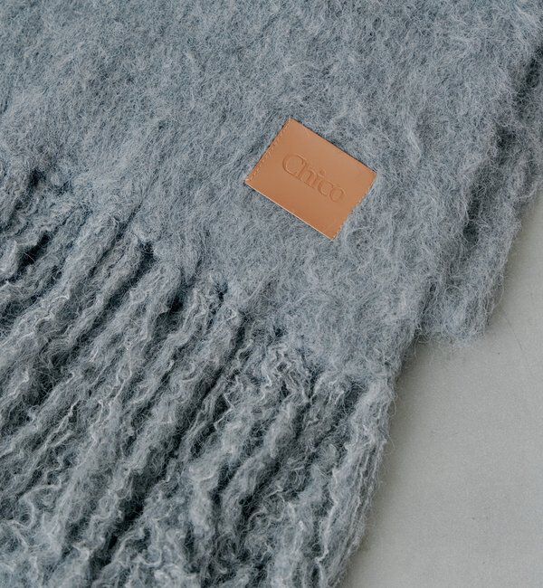  「【5色展開】シャギーフリンジマフラー」|マフラー|