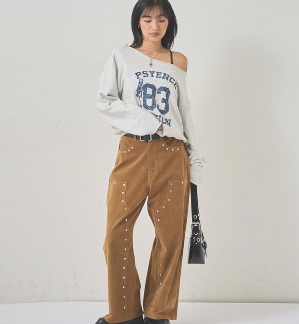  「エリオットナンバリングワンショルダースウェット」|Tシャツ・カットソー|