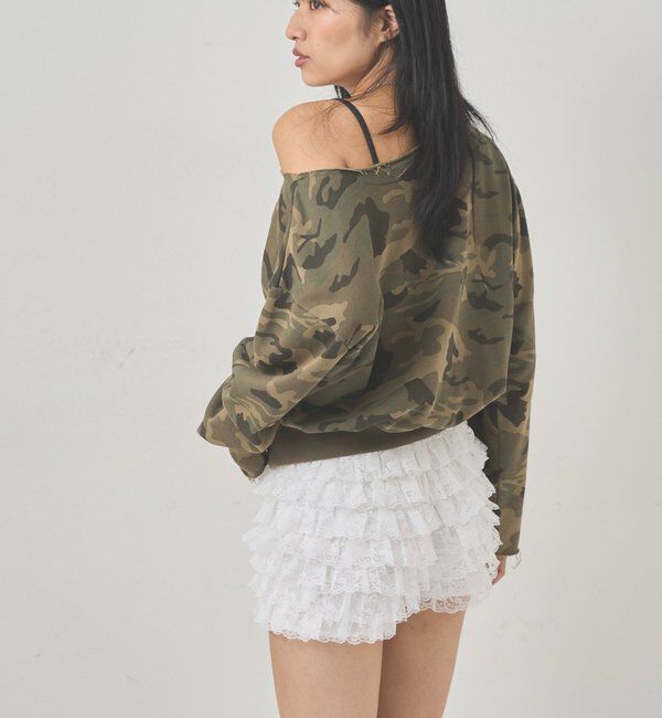  「エリオットナンバリングワンショルダースウェット」|Tシャツ・カットソー|