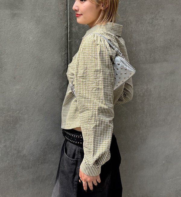  「パフスリーブギャザーブラウス」|シャツ・ブラウス|