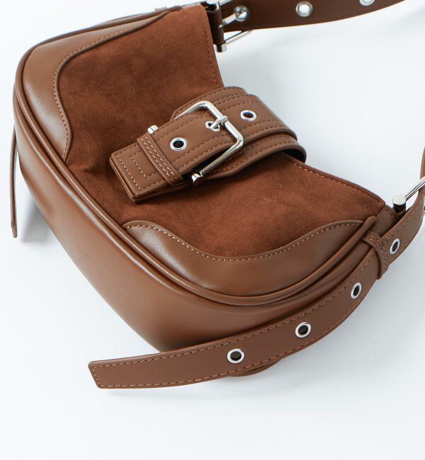  「スウェードベルトミニショルダー」|トートバッグ|