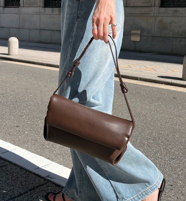  「【500mlペットボトル収納可◎】ロールバッグ」|トートバッグ|