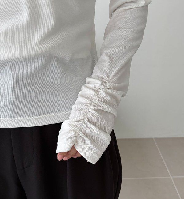  「【WEB限定】深VネックロンT」|Tシャツ・カットソー|