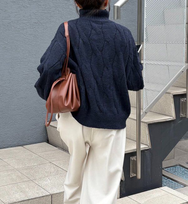  「ケーブルキャンディニット」|ニット・セーター|