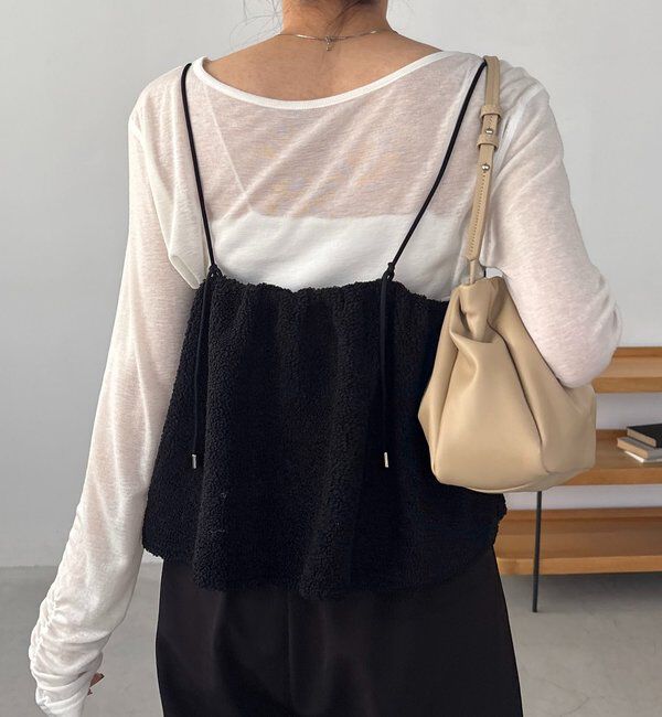  「ボアフレアキャミ」|シャツ・ブラウス|