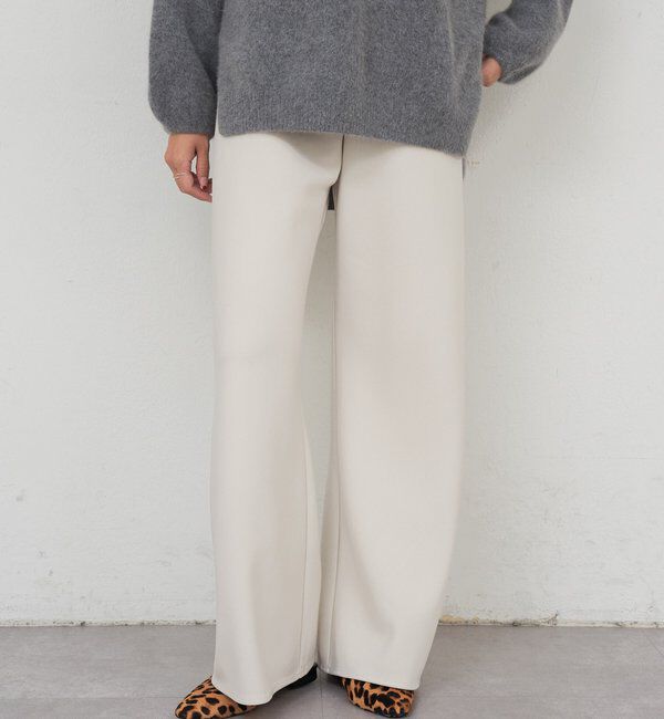  「ダブルクロスワイドパンツ」|チノ|