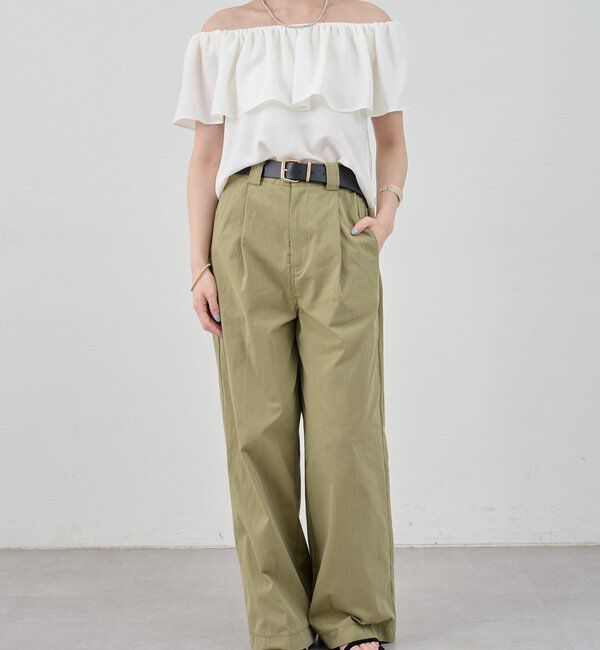  「ミリタリーパンツ」|チノ|