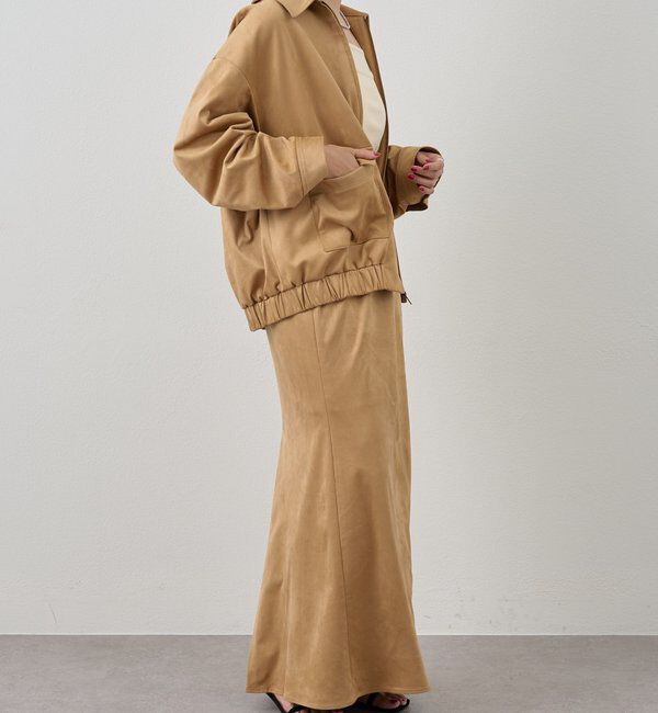  「フェイクスウェードスカート」|スカート|