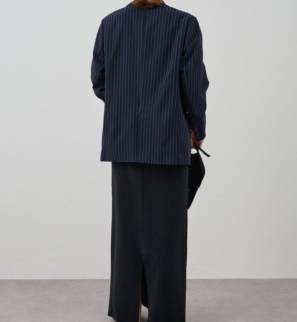  「ストライプビッグジャケット」|テーラードジャケット|
