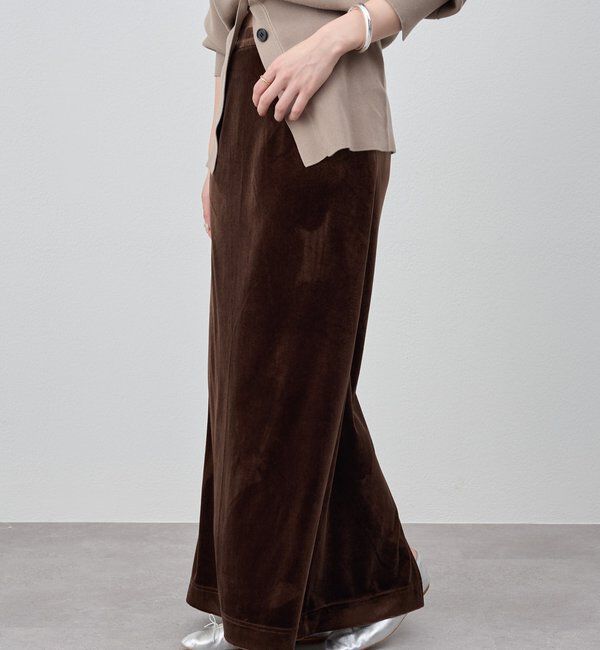  「ベロアタイトスカート」|スカート|