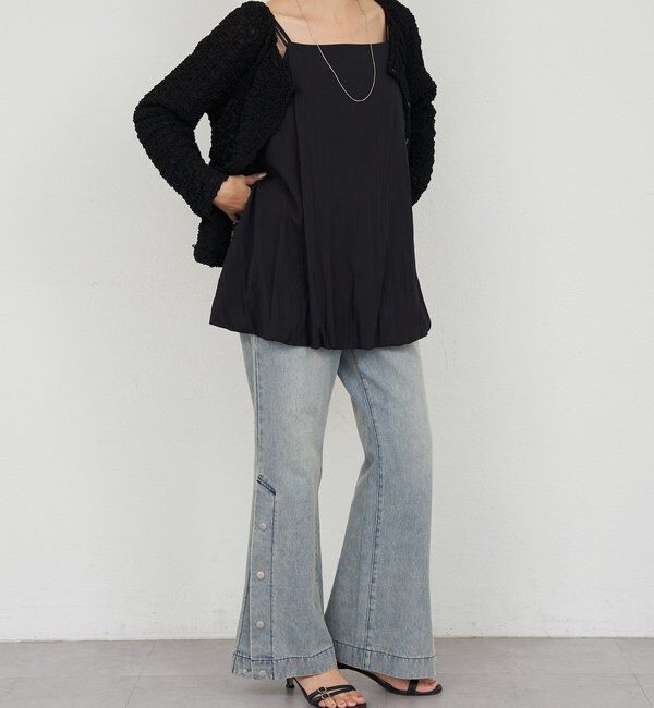  「バルーンチュニックキャミ」|キャミソール|