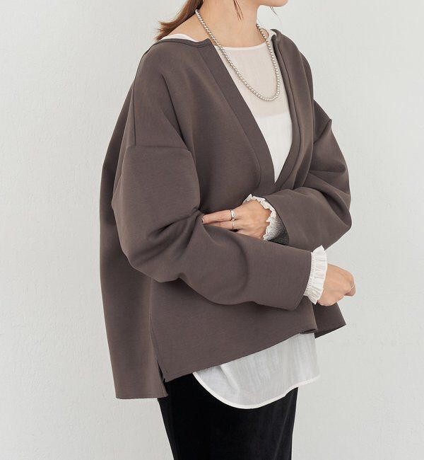  「【インフルエンサー＠tsuru00コラボ】スキッパーポンチプルオーバー」|ニット・セーター|