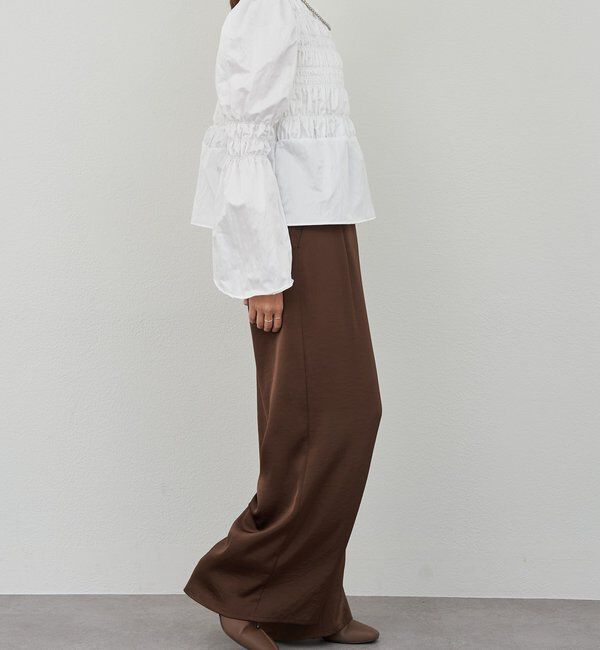  「シャーリングブラウス」|シャツ・ブラウス|