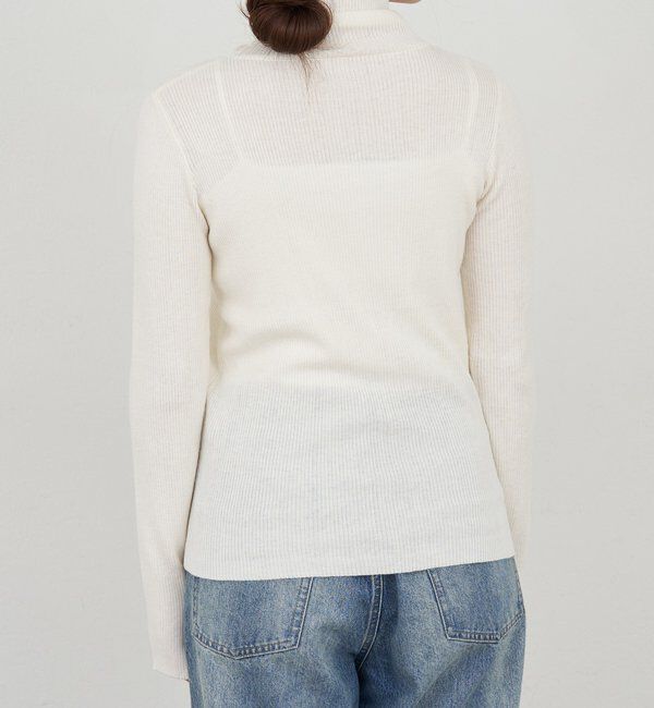  「ハイネックリブニット」|ニット・セーター|