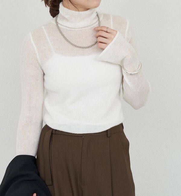  「シアータートルニット」|パーカー|