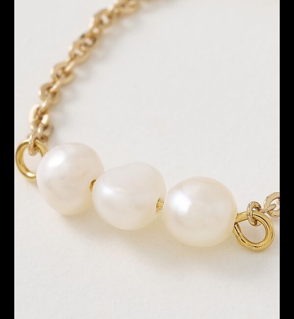 collex「【dignif】【金属アレルギー対応】パールチェーンリング」|リング|