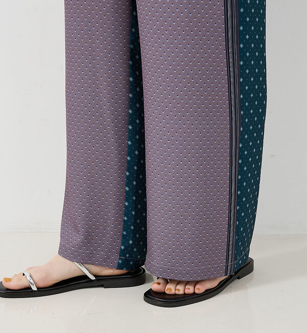 collex「小紋ミックス柄サテンパンツ」|その他|