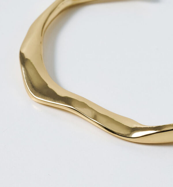 collex「【dignif】【金属アレルギー対応】ユラギウェーブバングル」|ブレスレット・バングル|