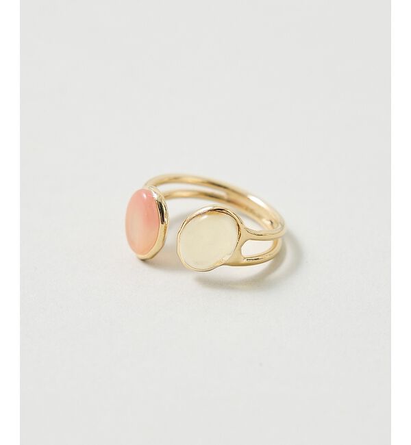 collex「【Elodie Pavie】Twin Bague Double」|リング|スカーレット