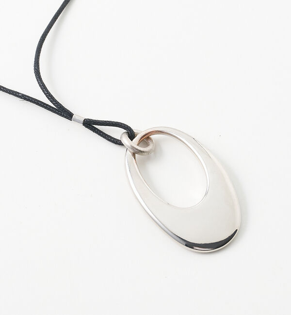 collex「【dignif】【金属アレルギー対応】オーバルトップコードネックレス」|ネックレス|