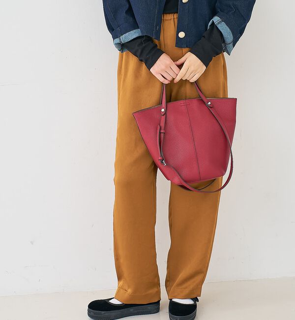 collex「ダブルハンドル　バケットトートバッグ」|トートバッグ|