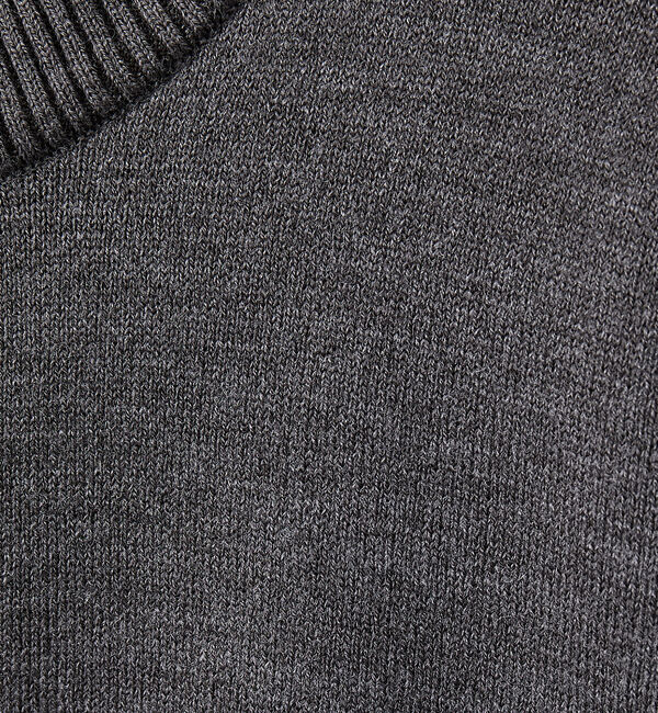 ABAHOUSE「【ウールブレンド】スマートシルエット ドライバーズニット / ブルゾン」|ニット・セーター|