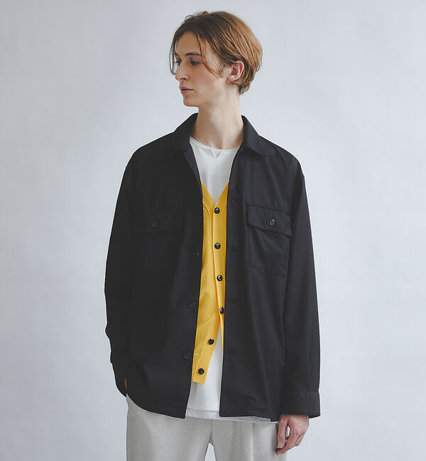 ABAHOUSE「【シルクブレンド】ベーシック Vネック カーディガン」|カーディガン|