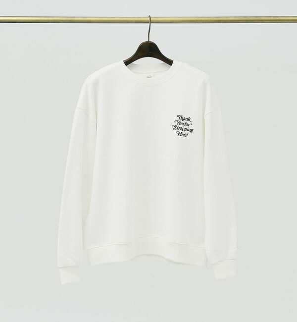 ABAHOUSE「【FRUIT OF THE LOOM】タイポグラフィ ヘビーオンス ルーズ クル」|スウェット・ジャージ|ホワイト系その他1